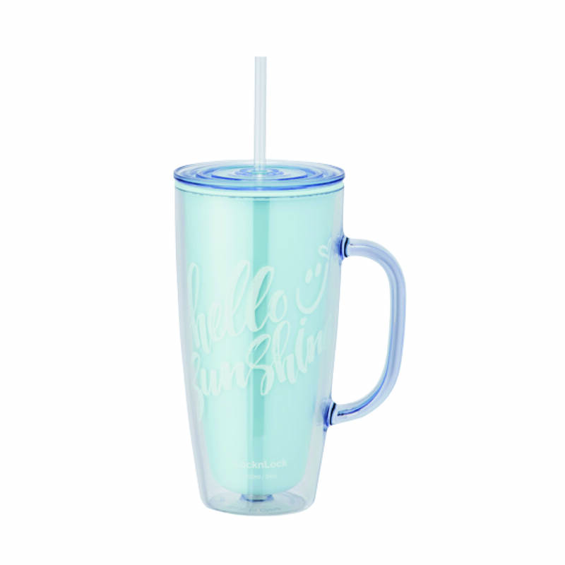 Ly Nhựa Hai Lớp Locknlock Double Wall Cold Cup 720Ml - 2 Màu (Xanh Da Trời, Hồng) - HAP503 image number null